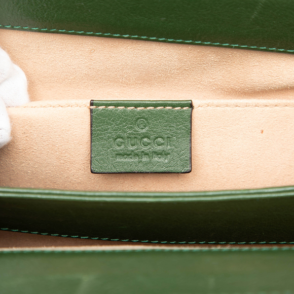 Pre-Loved Gucci Small Suede Ophidia Chain Crossbody - Picture 5 of 7